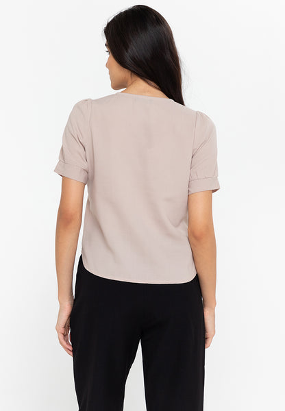 Krizia Double Breast Blouse Top