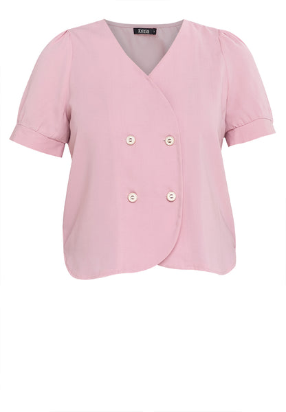 Krizia Double Breast Blouse Top