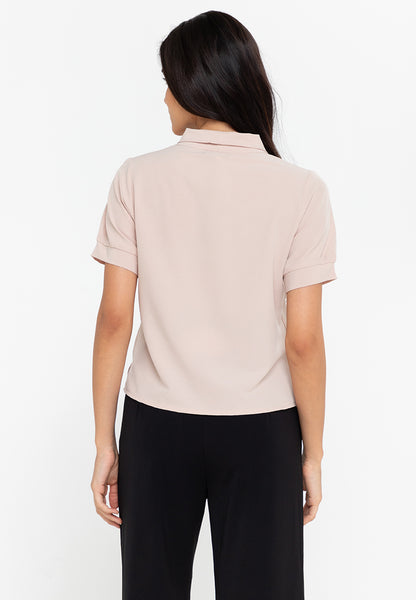 Krizia Slip-in Frill Blouse Top