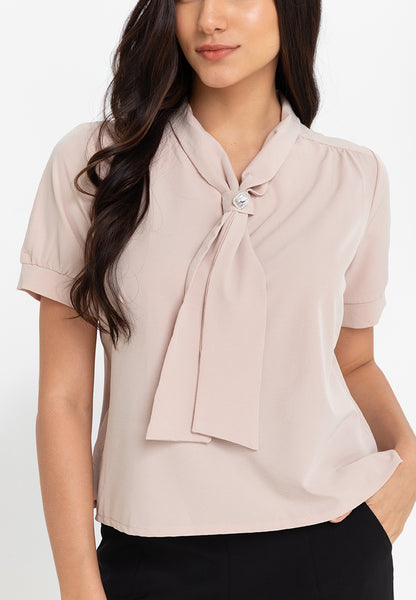 Krizia Slip-in Frill Blouse Top