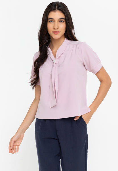 Krizia Slip-in Frill Blouse Top