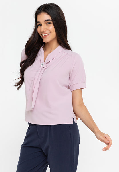 Krizia Slip-in Frill Blouse Top