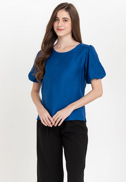 Krizia Puff Sleeves Blouse
