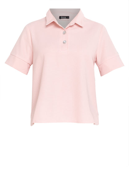 Krizia Tweed Collared Blouse Top