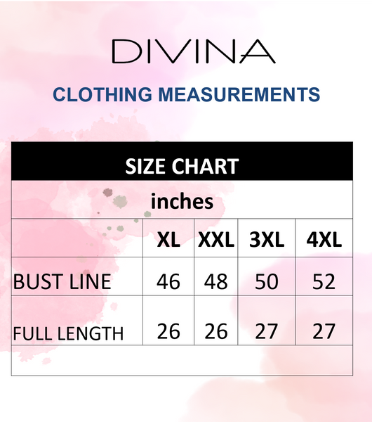 Divina Plus Size Puff Sleeve with Trimming Blouse Top