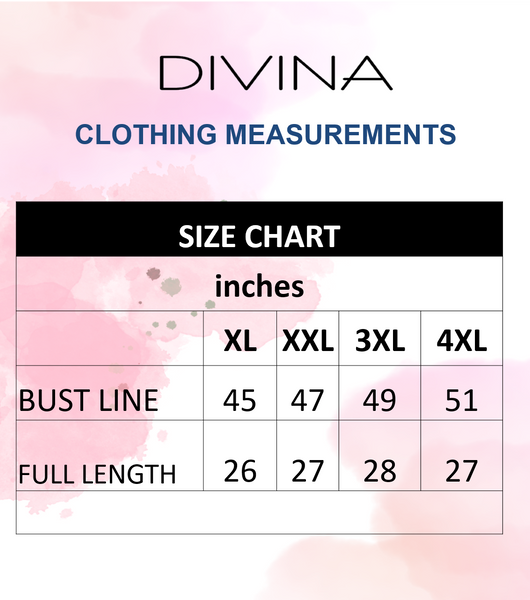 Divina Plus Size Slip-in Frill Pearl Detail Blouse Top