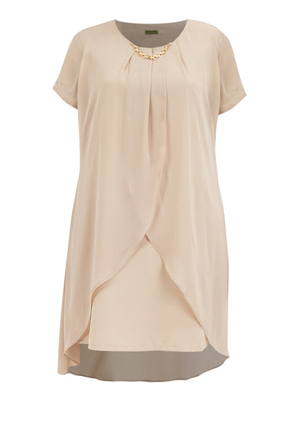 Divina Plus Size Premium Overlay Shift Dress