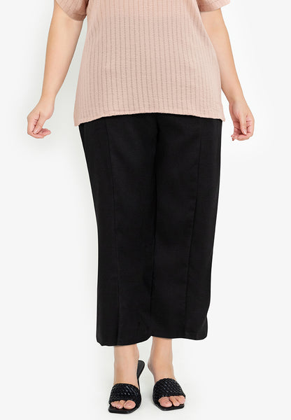 Divina Plus Size Button Front Pants