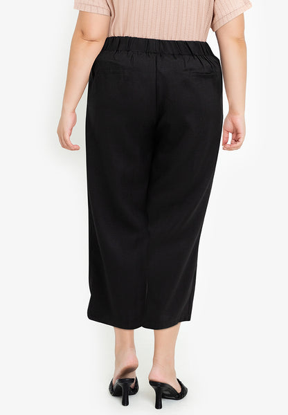 Divina Plus Size Button Front Pants