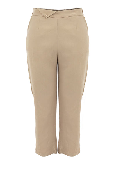 Divina Plus Size Cotton Blend Pants