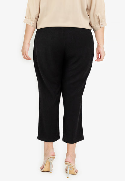 Divina Plus Size Cotton Blend Pants