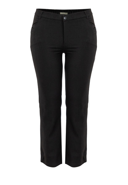 Divina Plus Size Cotton Stretch Pants