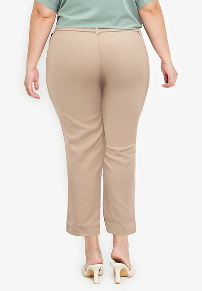 Divina Plus Size Cotton Stretch Pants