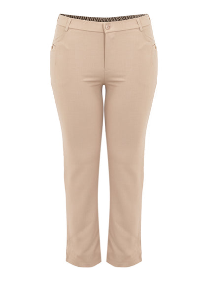 Divina Plus Size Cotton Stretch Pants