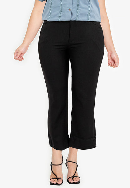 Divina Plus Size Cotton Stretch Pants