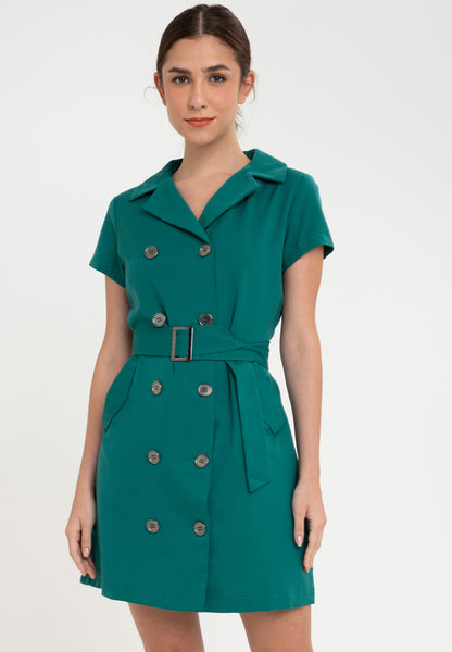 Krizia Trench Dress with Belt