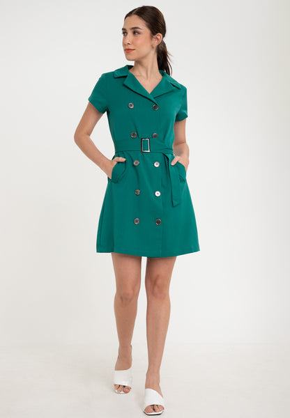 Krizia Trench Dress with Belt