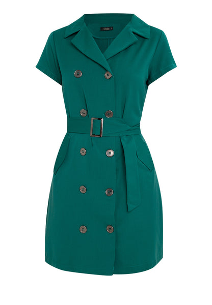 Krizia Trench Dress with Belt