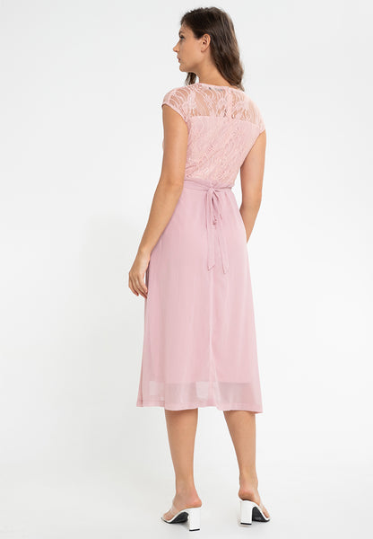 Krizia Lace Maxi Long Dress