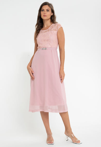 Krizia Lace Maxi Long Dress