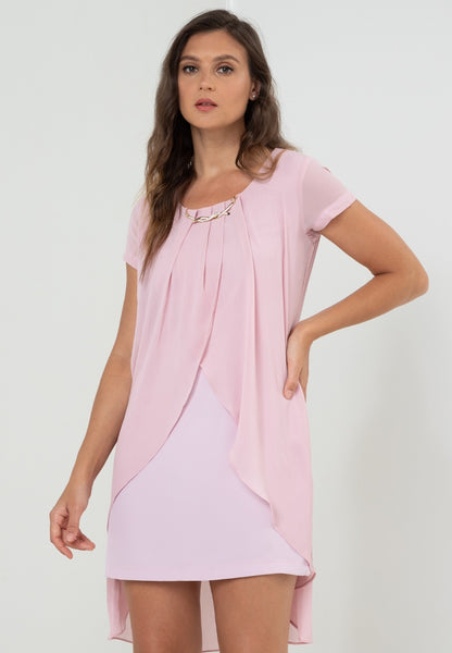Krizia Premium Overlay Shift Dress