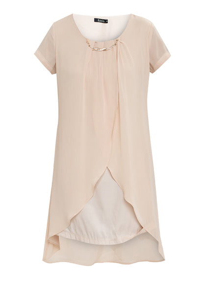 Krizia Premium Overlay Shift Dress