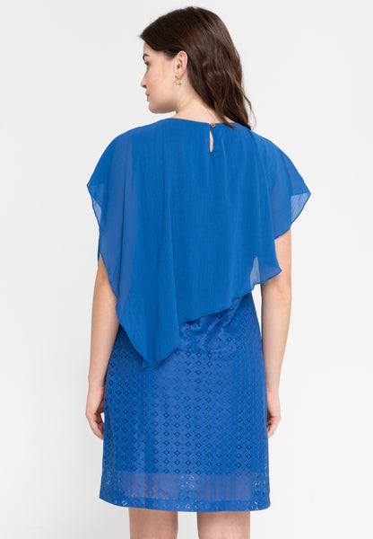 Krizia Overlay Lace Dress