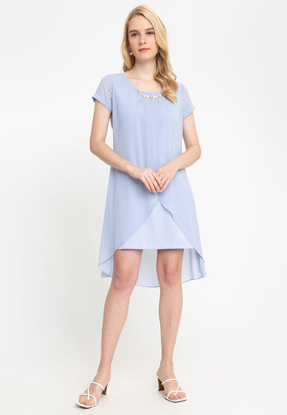 Krizia Premium Overlay Shift Dress