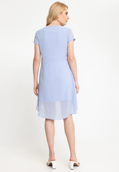Krizia Premium Overlay Shift Dress