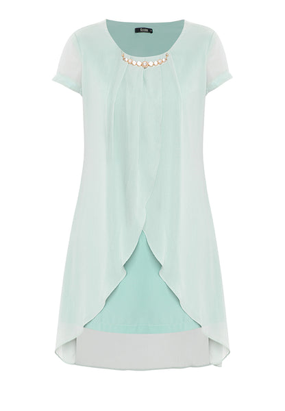 Krizia Premium Overlay Shift Dress