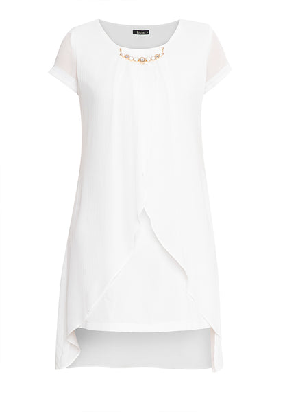 Krizia Premium Overlay Shift Dress