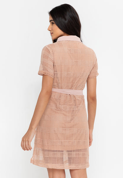 Krizia Shirt Dress with Sleeve Trimming