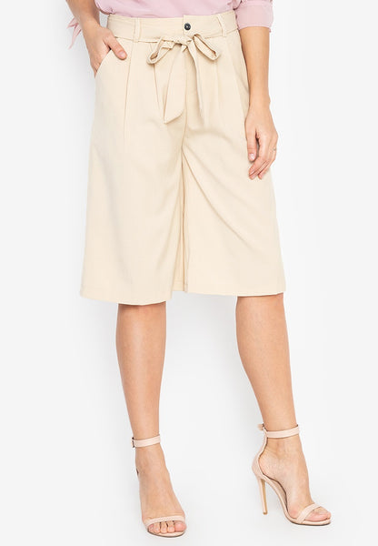 Krizia Poly Cotton Culottes Square Pants