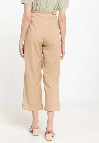 Krizia Graterized Drawstring Waist Pants