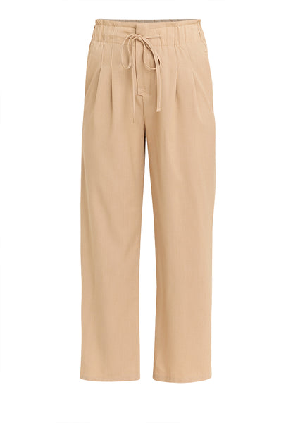 Krizia Graterized Drawstring Waist Pants