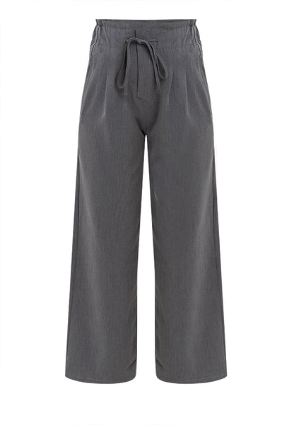 Krizia Graterized Drawstring Waist Pants