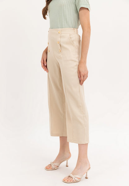 Krizia Button Front Pants
