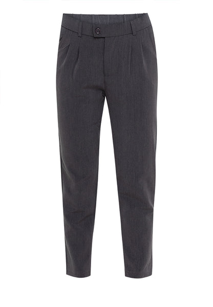 Krizia Cotton Blend Hight Waist Side Pocket Pants