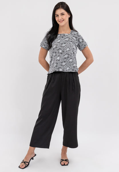 Krizia High Waist Loose Fit Pants