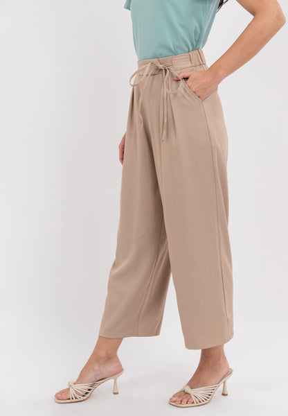 Krizia High Waist Loose Fit Pants