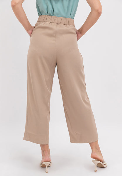 Krizia High Waist Loose Fit Pants