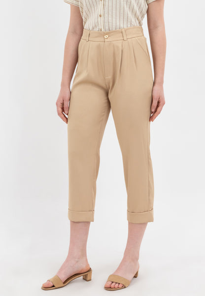 Krizia Front Pleated with Side Pocket Regular Pants