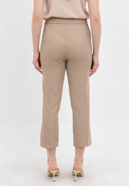 Krizia Hight-Waisted Straight Leg Cut Pants