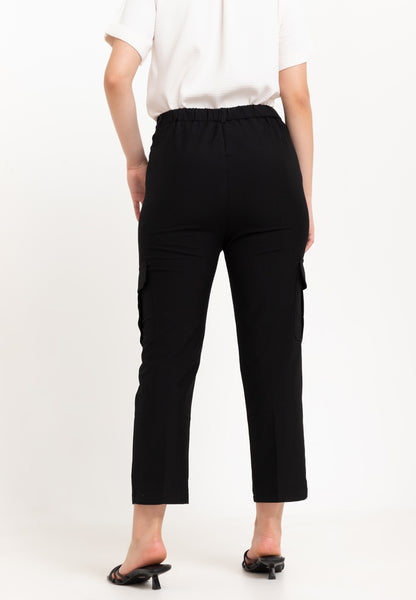 Krizia Patch Pocket Cargo Trousers Pants