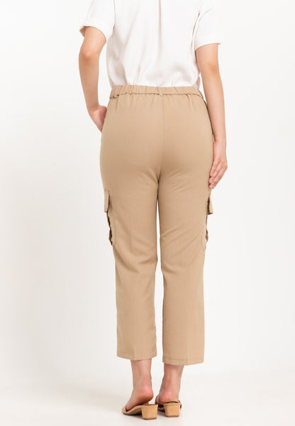 Krizia Patch Pocket Cargo Trousers Pants