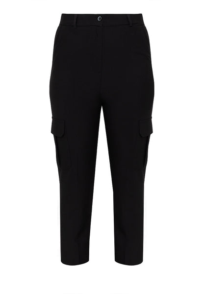 Krizia Patch Pocket Cargo Trousers Pants
