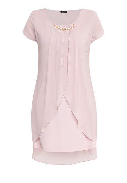 Krizia Premium Overlay Shift Dress