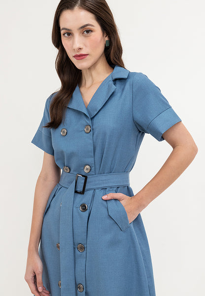 Krizia Trench Dress with Belt