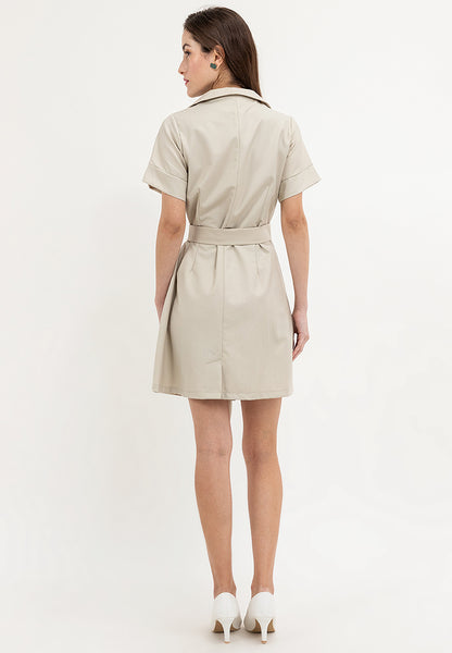 Krizia Trench Dress with Belt