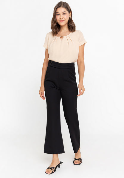 Krizia Pleated Detail Waist Pants